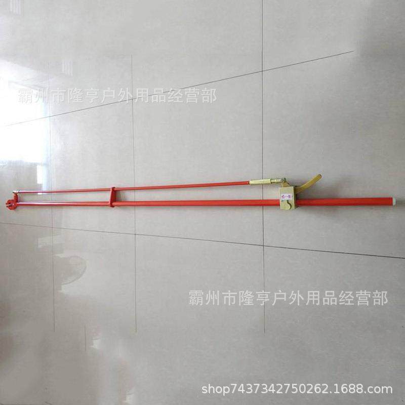 电工可调式夹线杆手握式绝缘长柄钳2米带电作业绝缘自锁夹钳