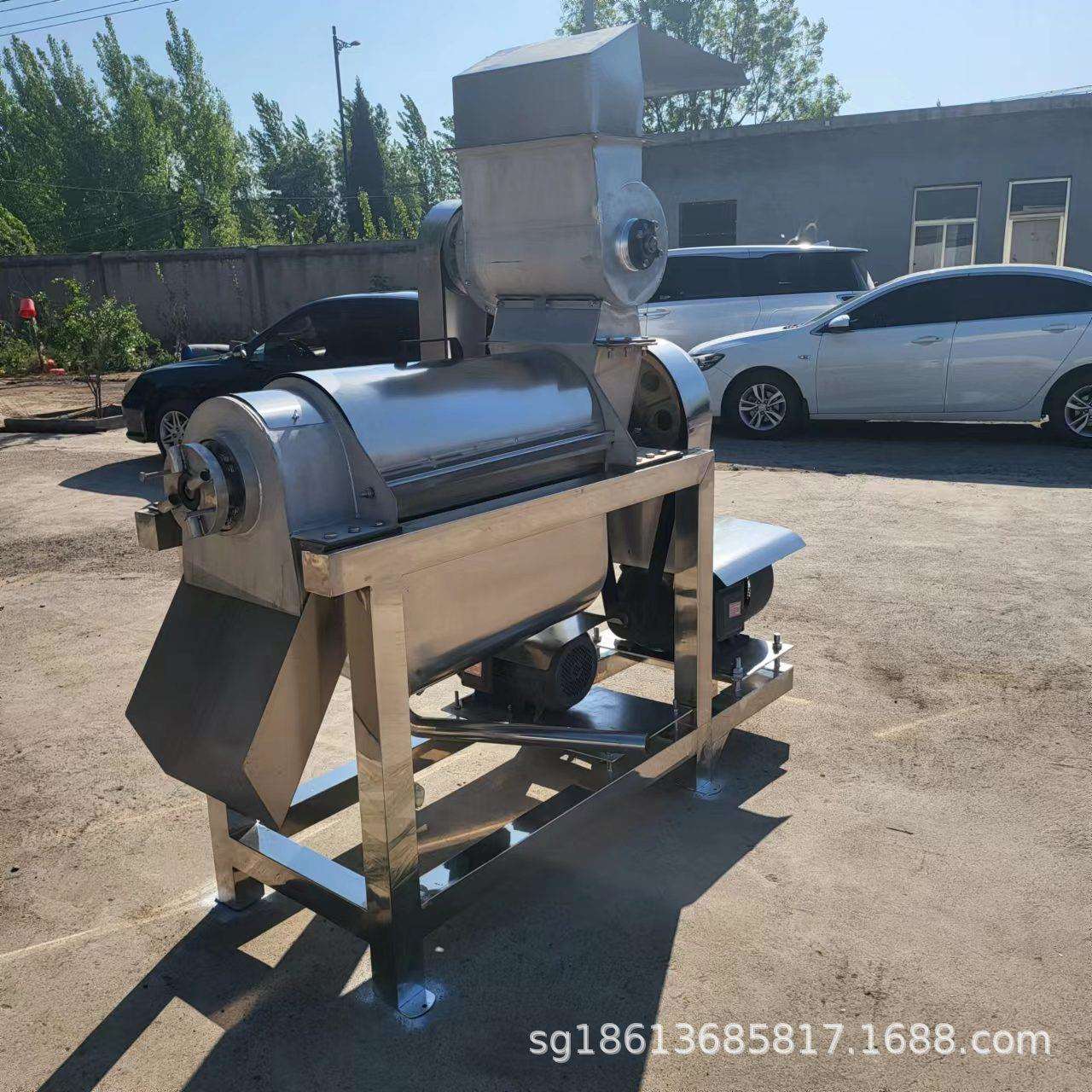 水果去核挤汁机 舜工牌工业大型果汁机 酸枣青梅橘子去籽榨汁机
