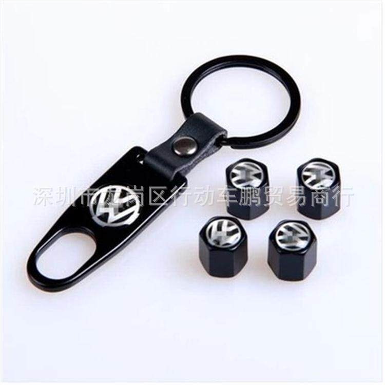 适用大众汽车气门嘴帽.气门芯帽气门嘴盖轮胎带车标美式气门嘴盖