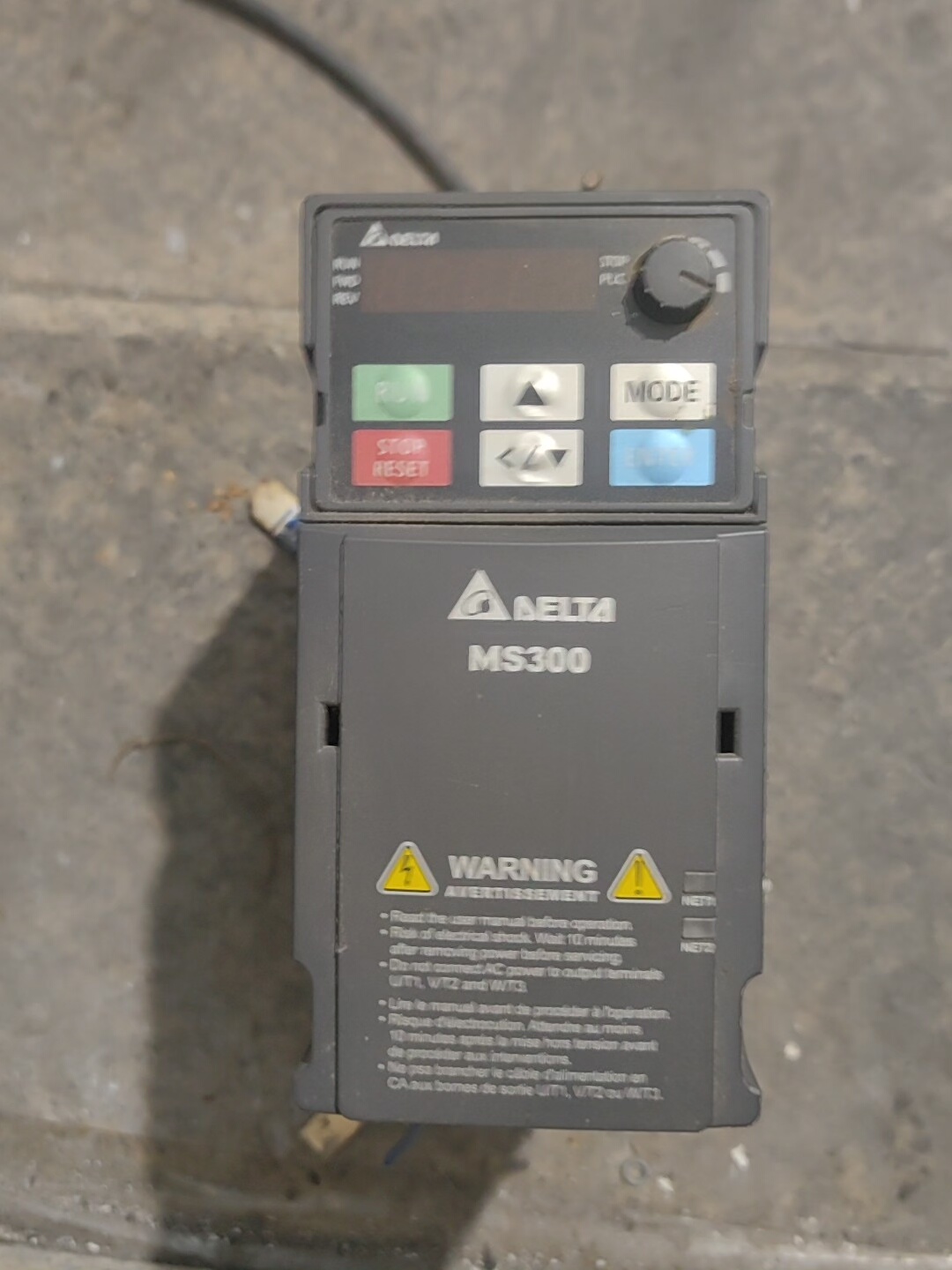 台达变盆器VFD4A8M21ANSAA。0.75KW。功能包