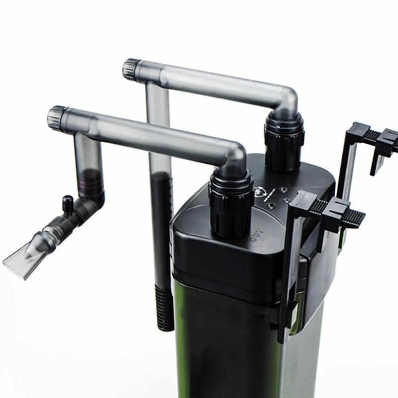 台湾雅柏UP120小型鱼草缸EX120静音外置壁挂过滤桶雅柏过滤器