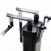 台湾雅柏UP120小型鱼草缸EX120静音外置壁挂过滤桶雅柏过滤器