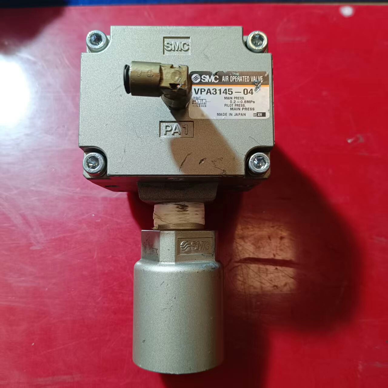 SMC气控阀VPA3145-04，成色如图，功能包好，需要的