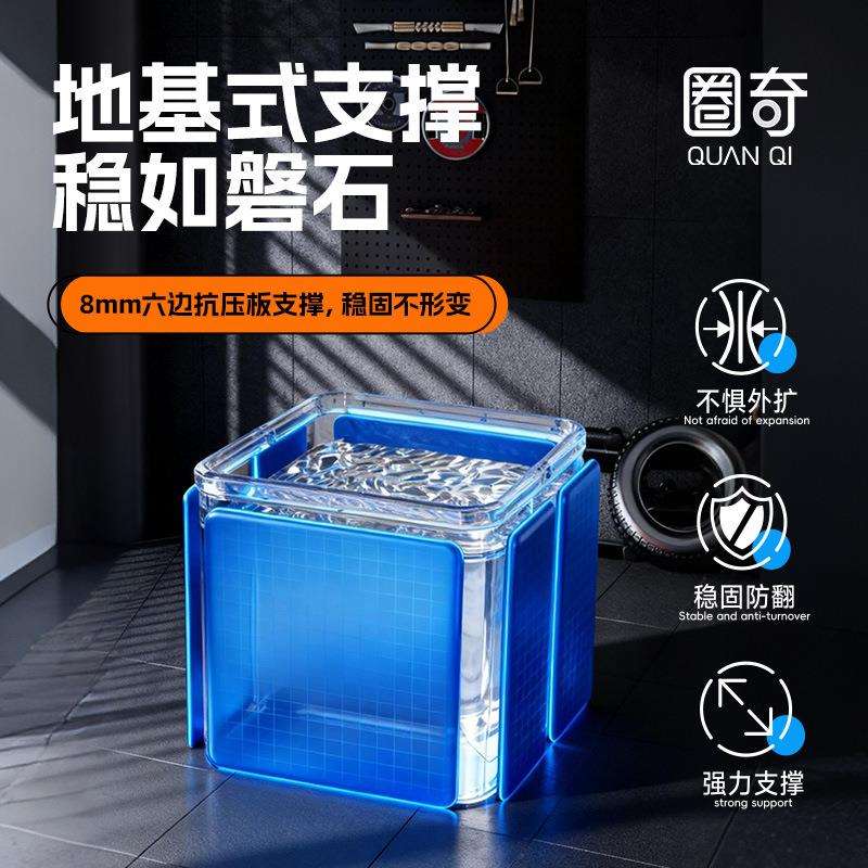 圈奇跨境冰浴桶恒温浴桶泡澡桶大人折叠泡澡桶冰块康复便携冰桶批