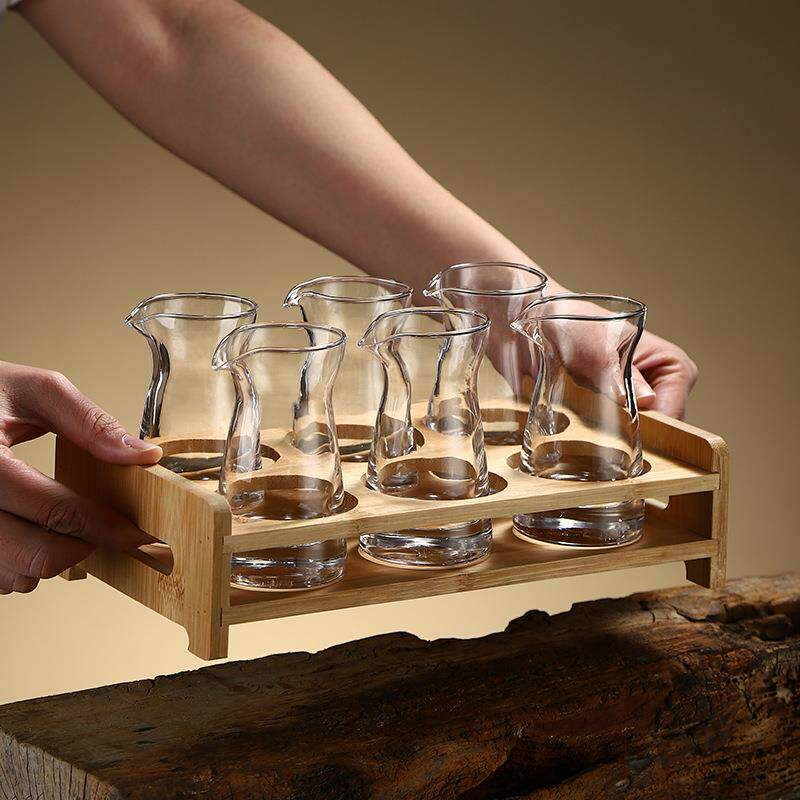 透明水晶玻璃白酒壶分酒器红酒醒酒器分酒壶白酒红酒扎壶洋酒公杯