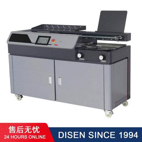 出口M60-A3智能变频胶装机book binding machine glue automatic