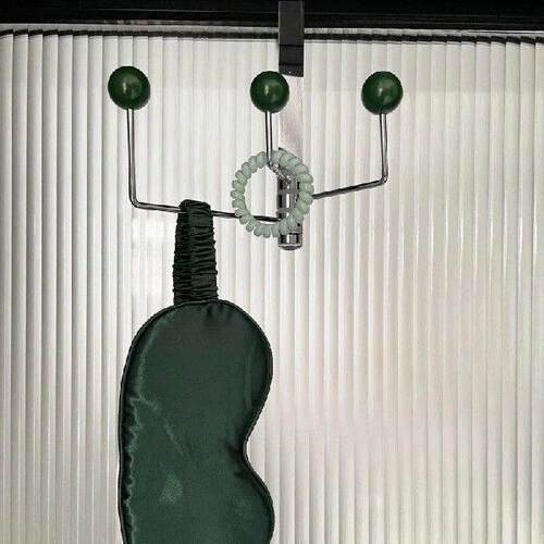 Home Door Back Hook Wall Hanging Rotatable Clothes Towel