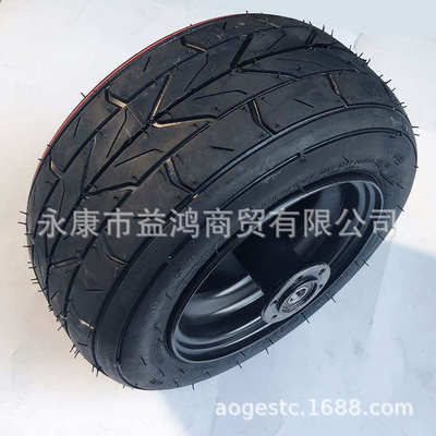 小哈雷电动车10x6.00-5.5寸真空轮胎改装蛋蛋车圆胎 跑车轮毂配件