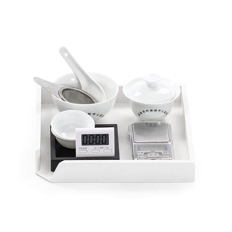 标准茶叶感官审评杯碗评茶盖碗茶具套组评茶师用具盘评茶台品鉴杯