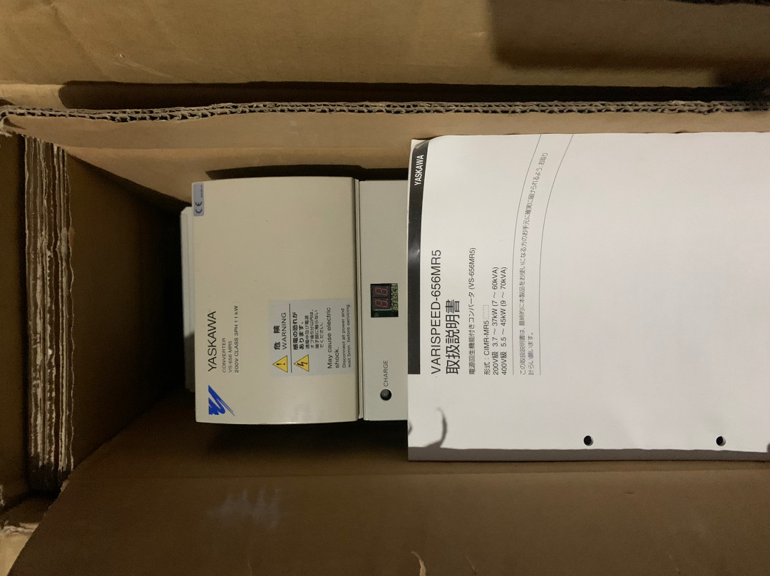 全新正品YASKAWA 656MR5 CIMR-MR5A20