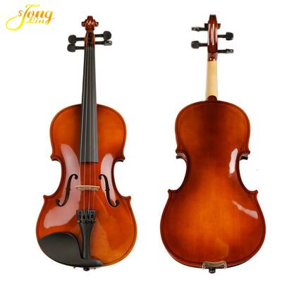 跨境 通灵亮光夹板小提琴VIOLIN 厂家提琴