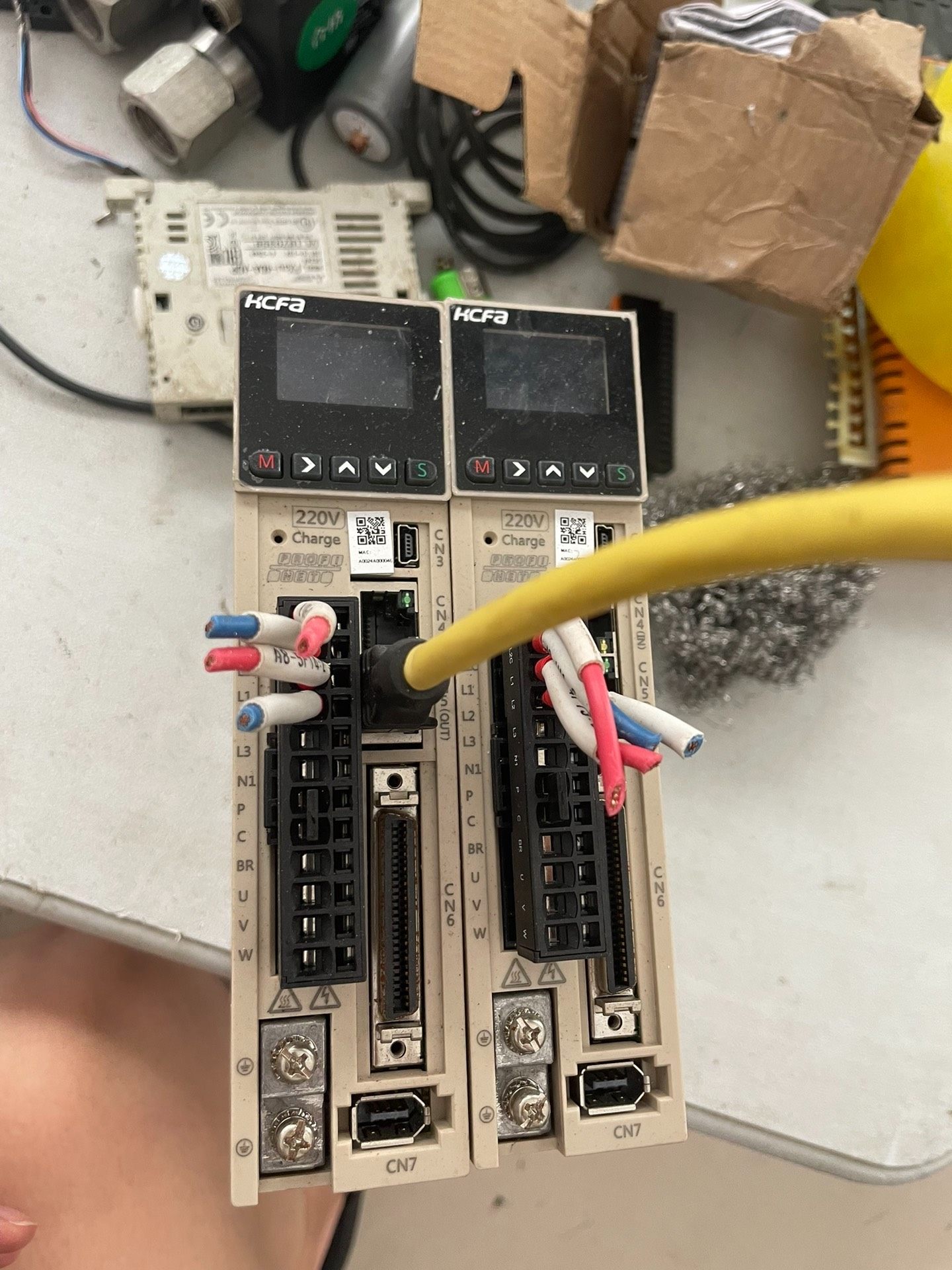 禾川驱动SV-X6ER040A-A，拆机货，图片是实物拍摄的