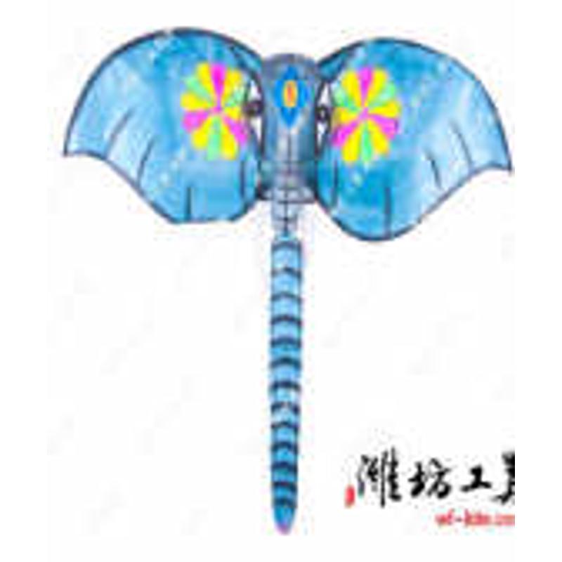 潍坊自由类风筝大象风筝 纯手工绘制美陈风筝 放飞大象风筝