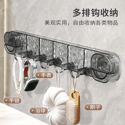 Suction cup no-drill hooks with strong load-bearing capacity