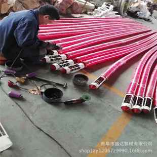 软无管粮机锰钢轴RAT高螺旋叶片自动化软管抽料机吸现货