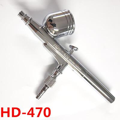 HD-47双0动美工喷笔00.2m脂m胭喷枪喷笔套装模GQY型喷笔配件.30.5