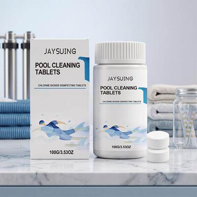 JAYSUING Pool Cleaning Tablets - Fast-Dissolving Stain and D