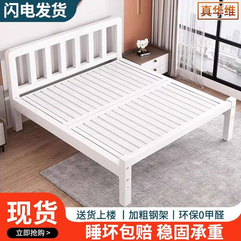 铁架床特厚加厚铁床组装铁艺床加粗加厚铁床骨架卧室轻奢简易铁床