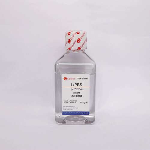 P1020 1×PBS缓冲液(pH7.2- 7.4) 500ml PBS 磷酸盐缓冲
