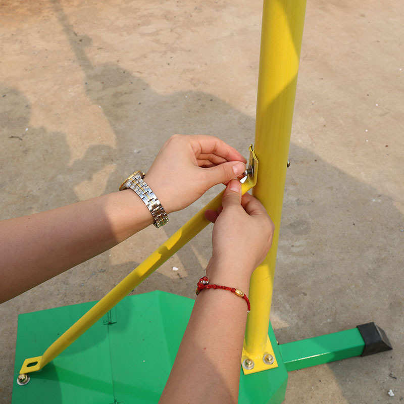 羽毛球网架便携式简易可升降移动排球柱户外比赛标准多功能球网架