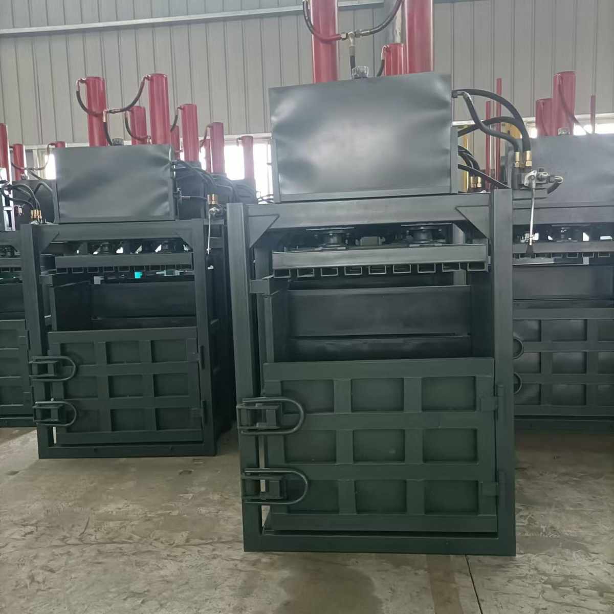 立式液压打包机小型废品纸箱塑料瓶编织袋易拉罐油漆桶垃圾压包机