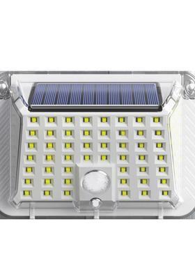 新阳能灯家用照明户外庭90LED壁款灯太超亮路灯院白色透明人体感