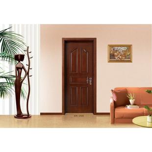 定制木门室内门免漆门钢木门烤漆门实木开放漆门内外扣线门卧室门