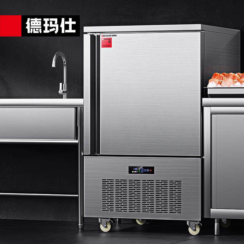 德玛仕冰箱商用立式冰柜风冷无霜插盘柜饺子海鲜鲜肉等风冷速冻