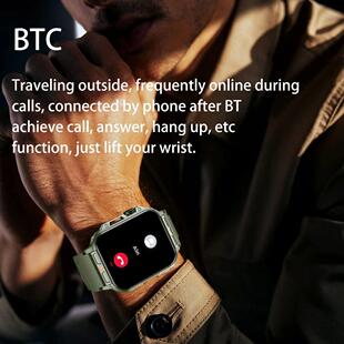Military Watch inch Heart Smart 1.95 Sports GPS Outdoor Men