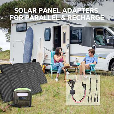 一拖六多功能移动储能充电线MC4转DC7909/5521/6530/XT60/35135