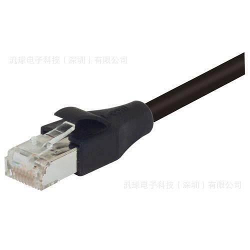 L-COM TRD855SCR 各型号可提供 超5类屏蔽型RJ45以太网跳线 现货