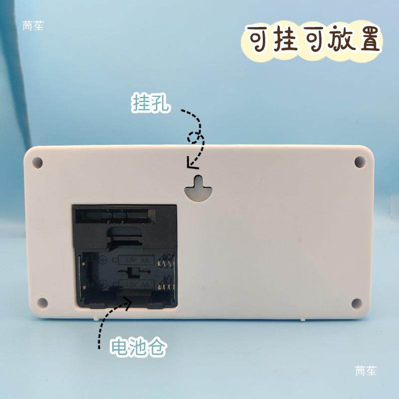 翻页时钟摆台式页钟客厅座钟桌字面tj#lolzn摆件电子钟古翻复数钟