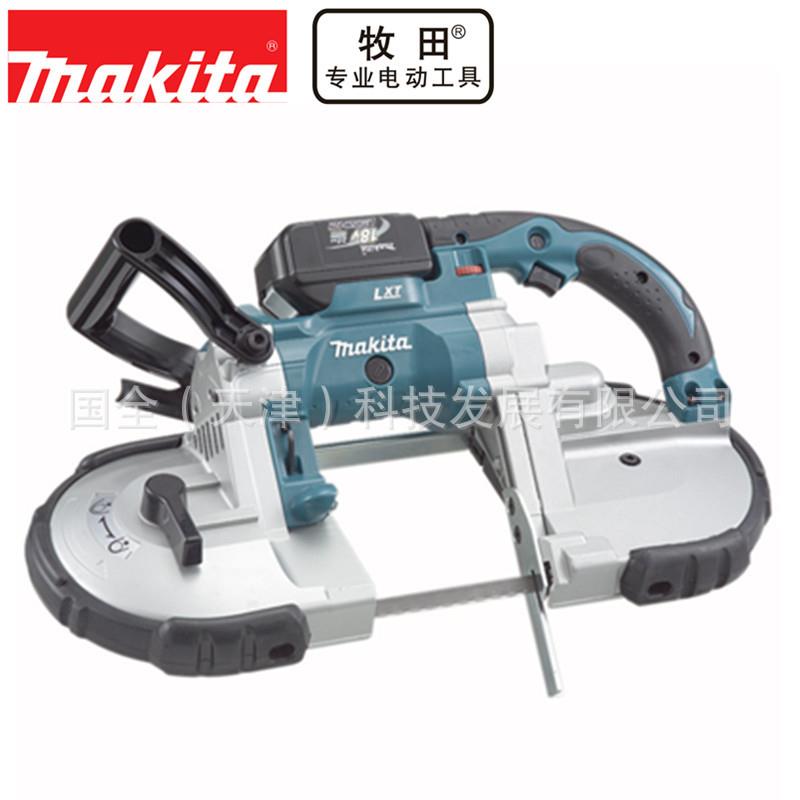 Makita牧田充电工具DPB180充电式轻便带锯18V锂电120mm带锯