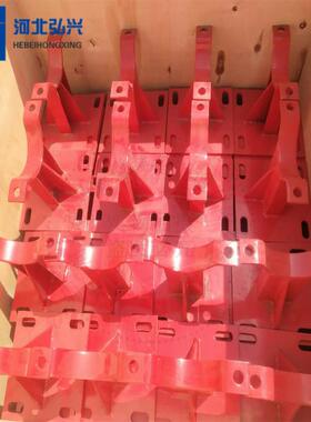 管夹双向固定支座 DN125焊接固定支架 水平管道支架