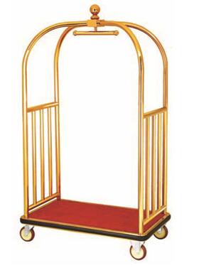 钛金圆球行李车可拆动装酒店大堂手547推车送行李移多功能行李运