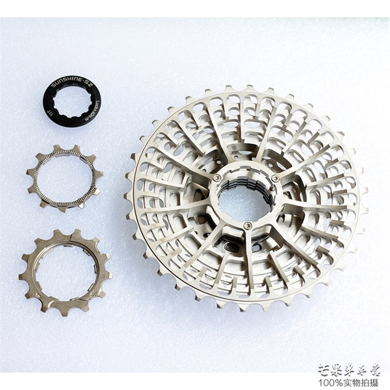 日晖镂空超轻卡式飞轮105R7000公路车变速套件11速34T36T爬坡飞轮