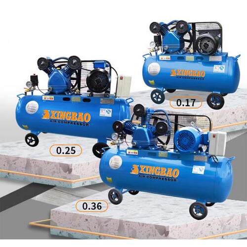 星豹活塞空压机V0.17/8 0.25W0.36 0.48 0.67 0.9压缩机电动