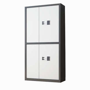 志派指纹电子保密柜钢制密码 文件柜国宝锁财务档案矮柜资料办公柜