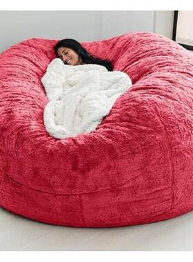 懒人沙豆包人造毛皮F豆袋17豆豆沙发可56FT7FTT源发头厂家直销