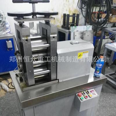 不锈钢轧机 小型金属压片机 金银铜铂铝锡箔材片材精密轧机