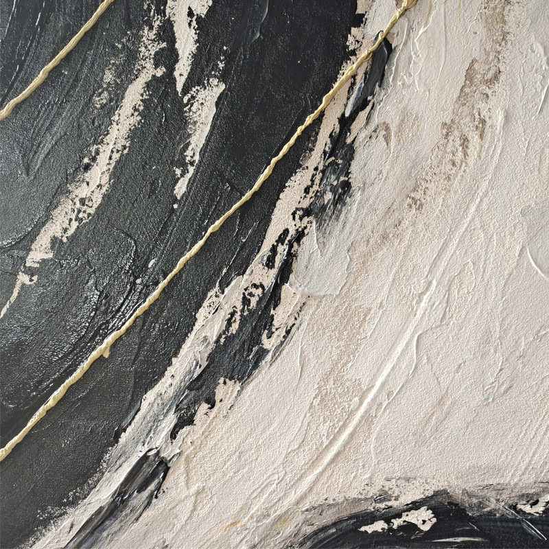 简约抽象画客厅装饰画橙色沙发艺术立体现代美式过道心手绘画油画