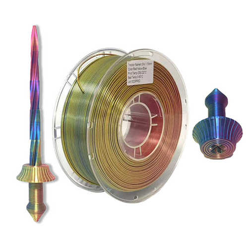 1打印耗材 锐 打印品线材丝绸. pinrui3d3dpla75mm双色三色 耗材