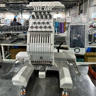 MINI801刺绣布料电脑8针成衣绣 帽绣绣字机可涂鸦小型家用款