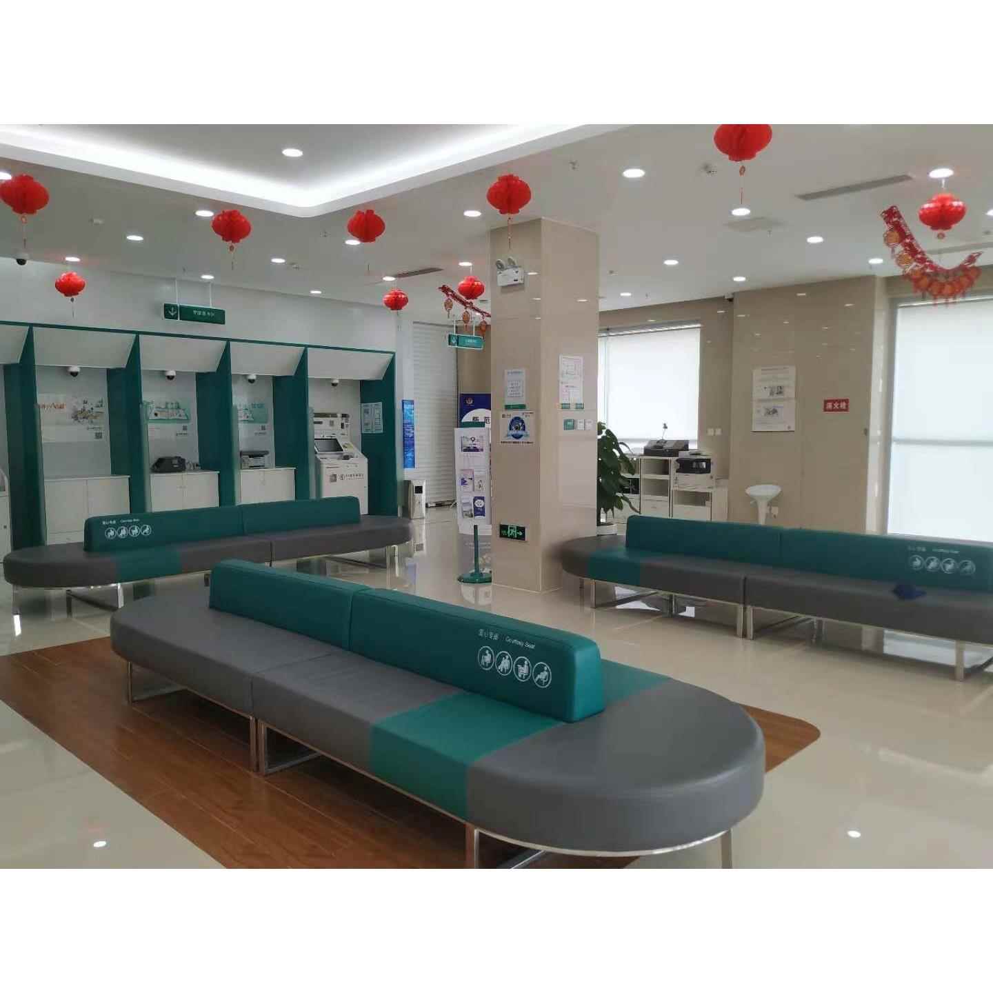 农业银行工商银行大厅等候区休息区排号区候客区卡座沙发