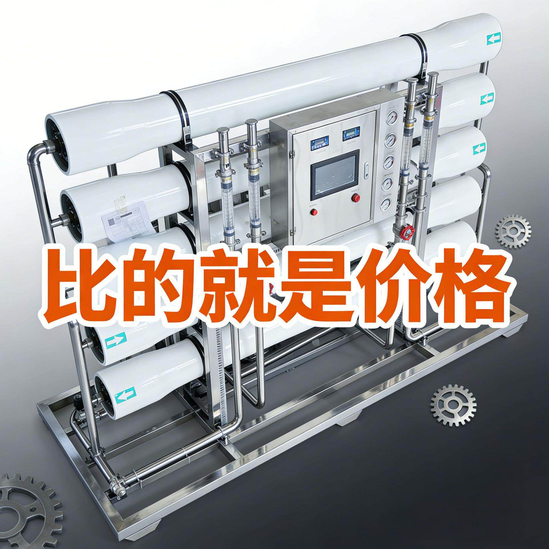 整套工业净水器大型锅炉用水地下水河水过滤ro反渗透水处理设备
