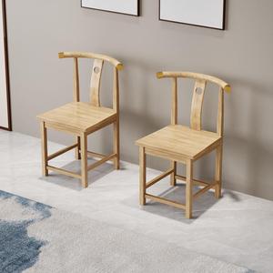 实椅木子仿餐古中式橡胶VBP木茶椅椅木椅子厂家直销一跨境件工厂