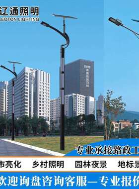 led路灯小区户外公园庭院灯6米8高杆灯高亮新农村公路路灯