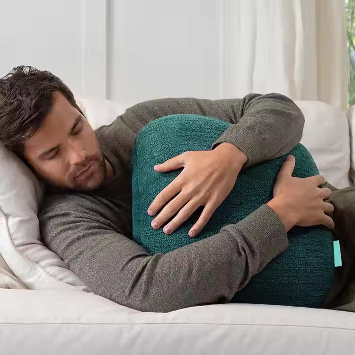 外贸重力抱枕填充pp棉玻璃珠方形解压球加重枕头尺寸工厂定制