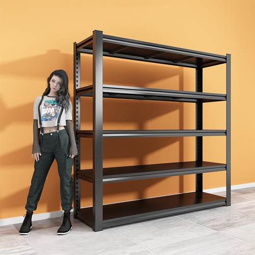 cs角钢货架多层置物架家用阳台收纳架仓库储物架展示架地下室铁架