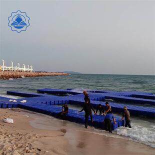 水上项目可用承重力性好浮筒组装灵活配件齐全水上码头浮桥浮筒
